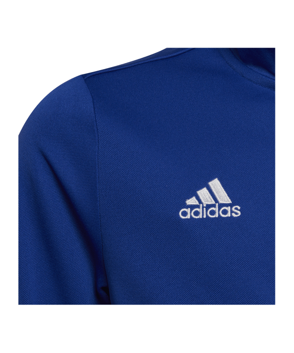adidas Entrada 22 TK Trainingsjacke | Blau Weiss - blau