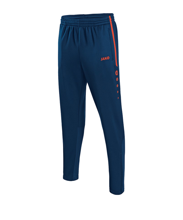 JAKO Active Trainingshose Kids Blau Orange F18