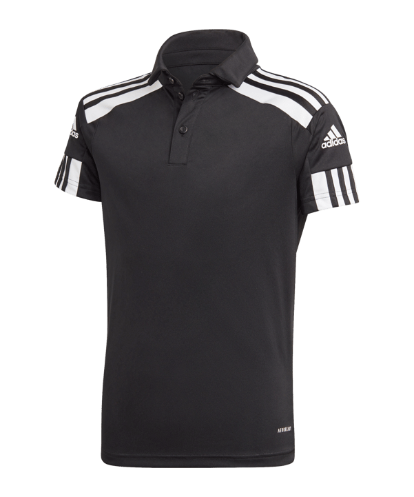 adidas Squadra 21 Poloshirt Kids Schwarz Weiss