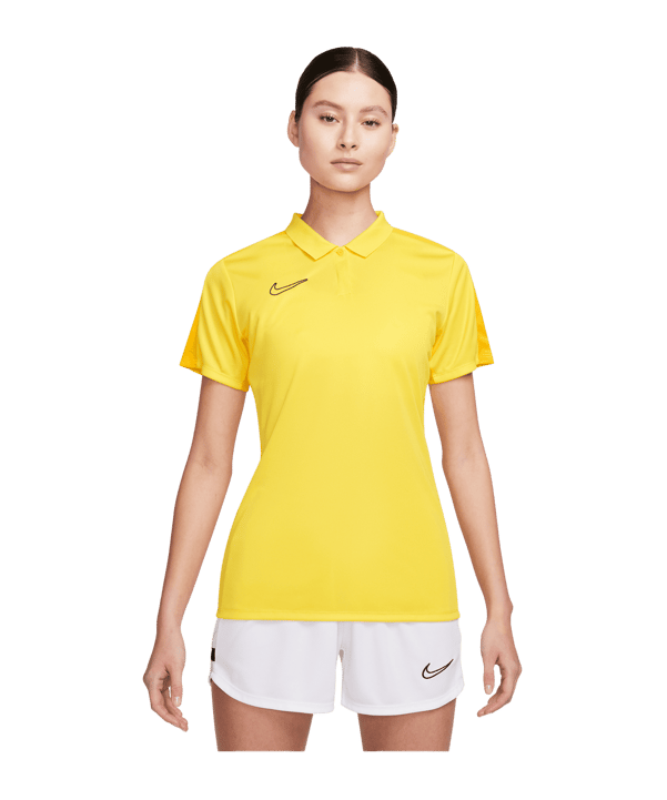 Nike Academy 23 Poloshirt Damen Gelb F719 