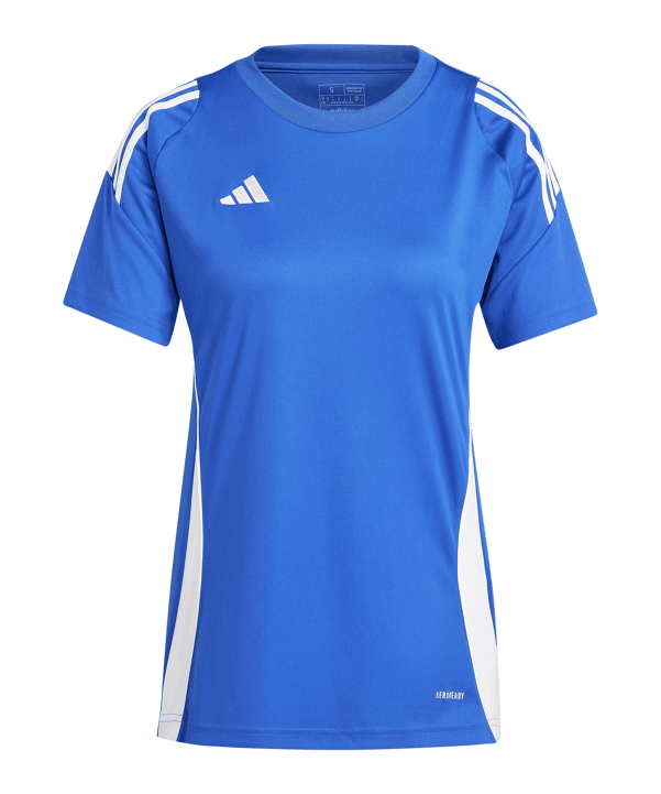 adidas Tiro 24 Trikot Damen Blau Weiss