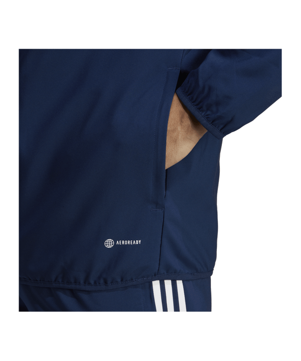 adidas Tiro 23 Windbreaker Blau - blau