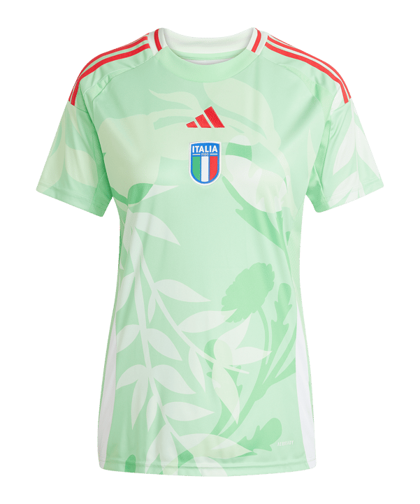 adidas Italien Trikot Auswärts EM 2025 Damen Grün - gruen