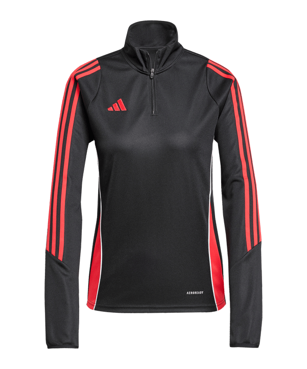 adidas Tiro 24 Sweatshirt Damen Schwarz - schwarz