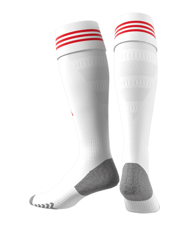 adidas FC Bayern München Strumpfstutzen Home 2025/2026 Weiß - weiss