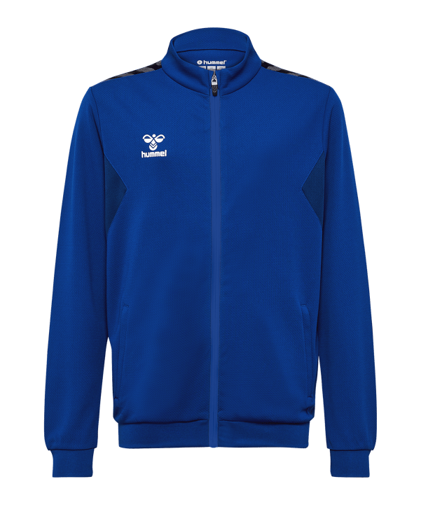 Hummel Authentic Pl Trainingsjacke Kids Blau F7045 