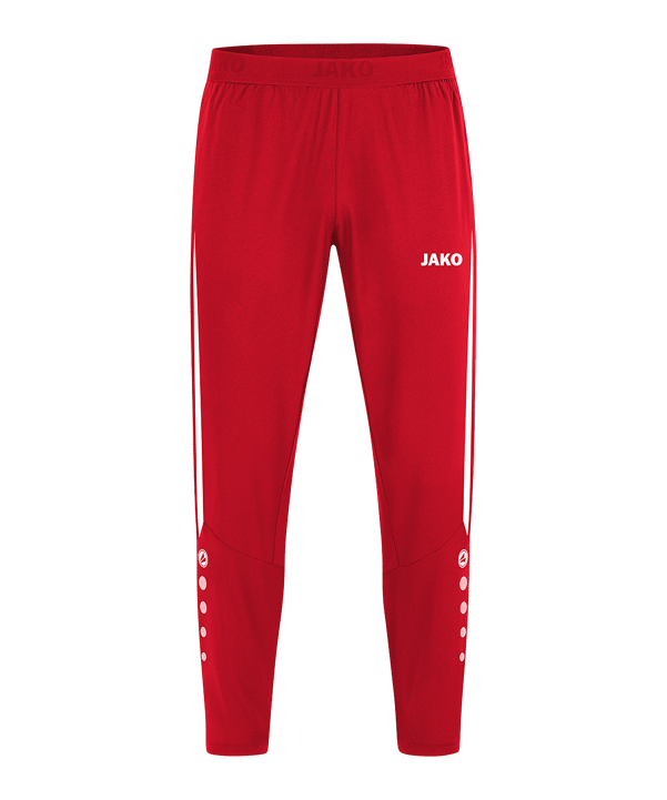 JAKO Power Freizeithose Kids Rot Weiss F105