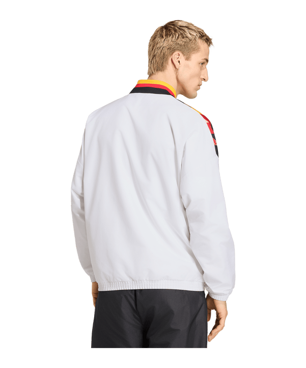 adidas DFB Deutschland Track Jacke Weiß - weiss