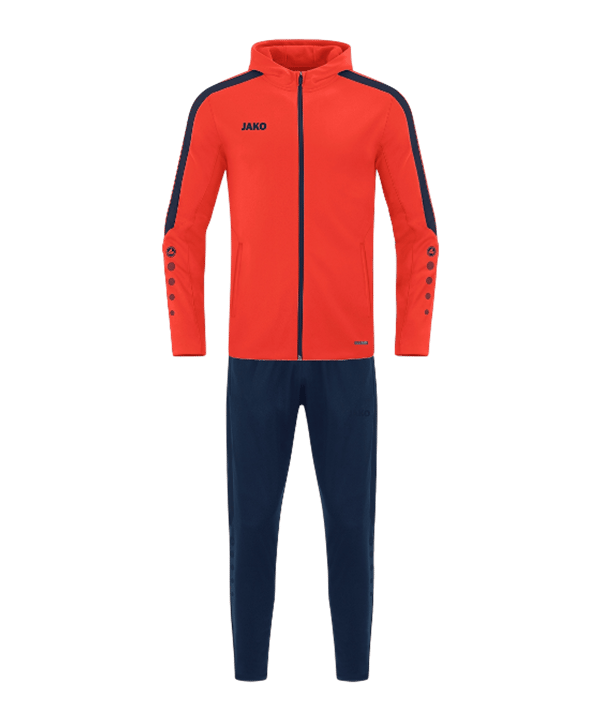 JAKO Power Trainingsanzug Orange F375 