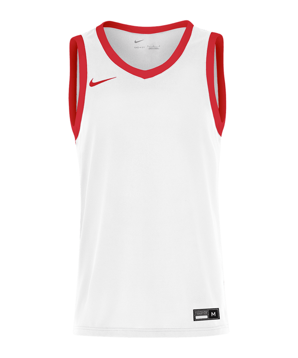Nike Team Stock25 Basketball Trikot Weiß F103 - weiss