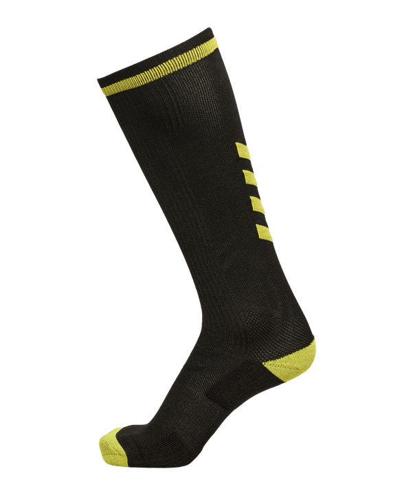 Hummel Elite High Socken Schwarz Gelb F5138 - schwarz