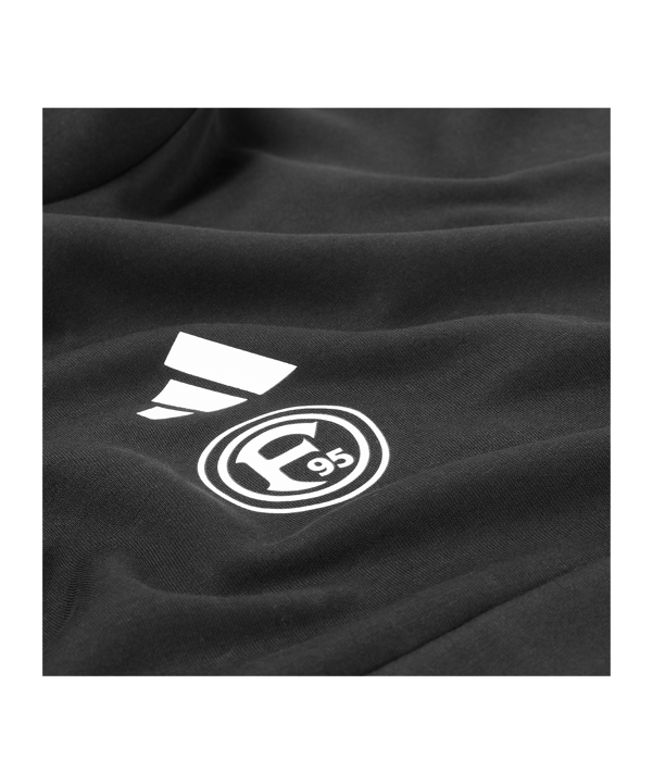 adidas Fortuna Düsseldorf Königsallee Hoody Schwarz - schwarz
