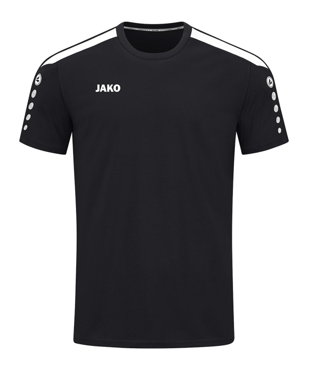 JAKO Power T-Shirt Damen Schwarz Weiss F800