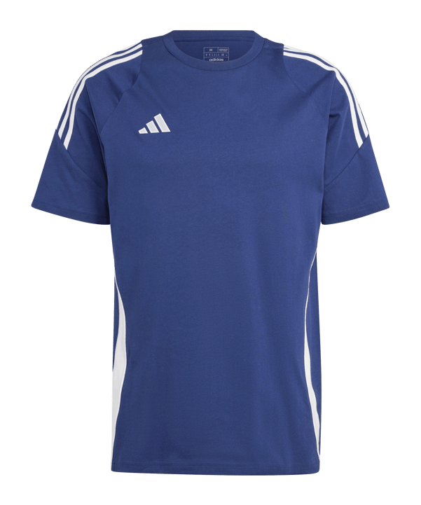 adidas Tiro 24 T-Shirt Blau Weiss