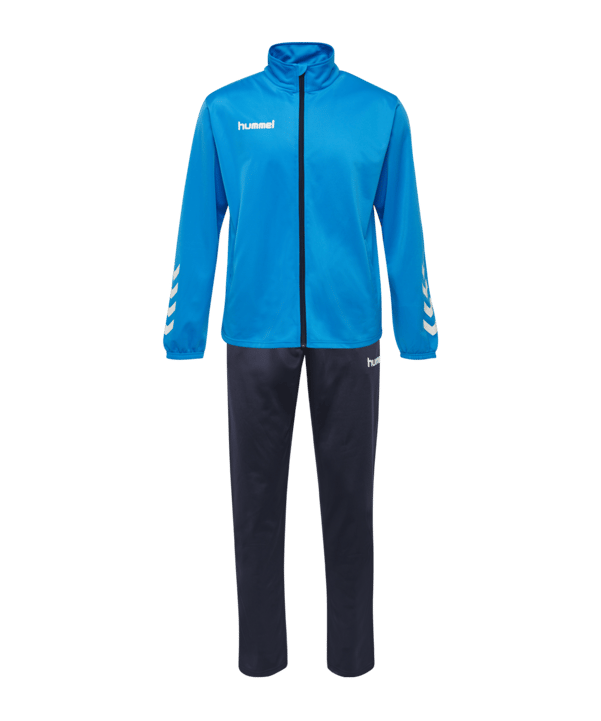 Hummel Promo Trainingsanzug Kids Blau F7844