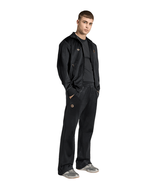 adidas FC Bayern München Track Sweatshirt Schwarz - schwarz