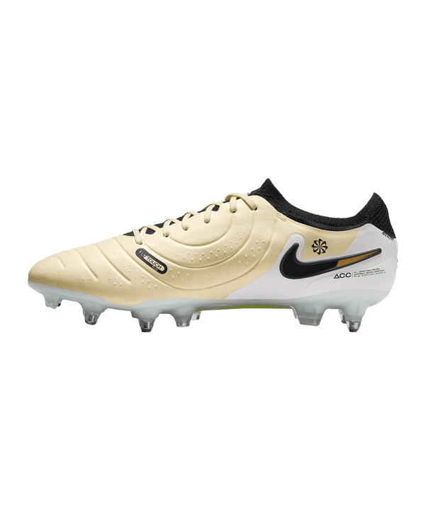 Nike Tiempo Legend X Elite SG AC Mad Ready Beige Schwarz F700 - gelb