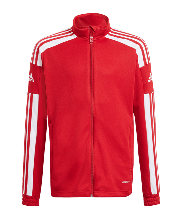 adidas Squadra 21 Trainingsjacke Kids Rot Weiss - rot