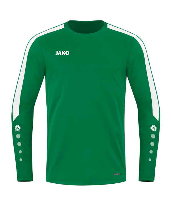 JAKO Power Sweatshirt Kids Grün Weiss F200