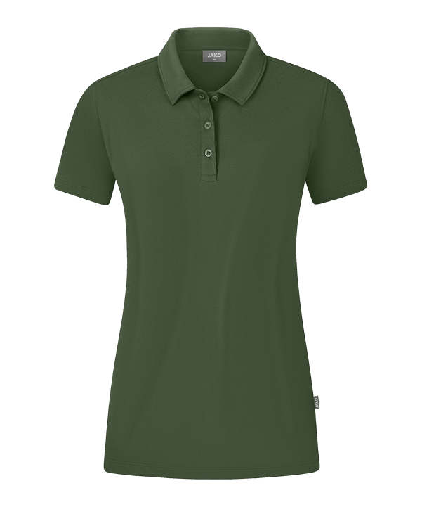 Jako Organic Stretch Polo Shirt Damen Grün F240