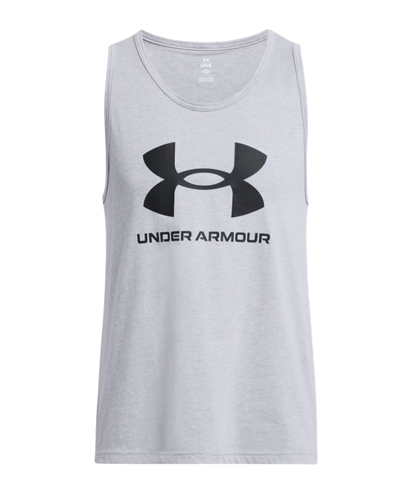 Under Armour Sportstyle Logo Tanktop Grau F035 - grau