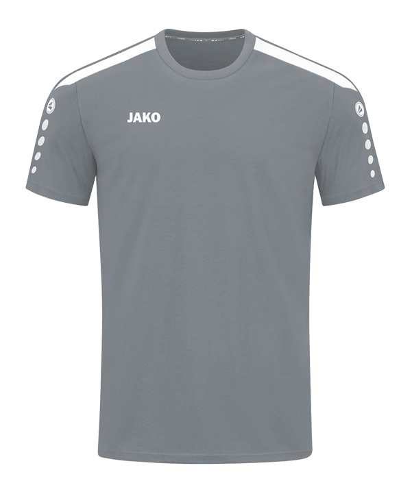 JAKO Power T-Shirt Damen Grau Weiss F840