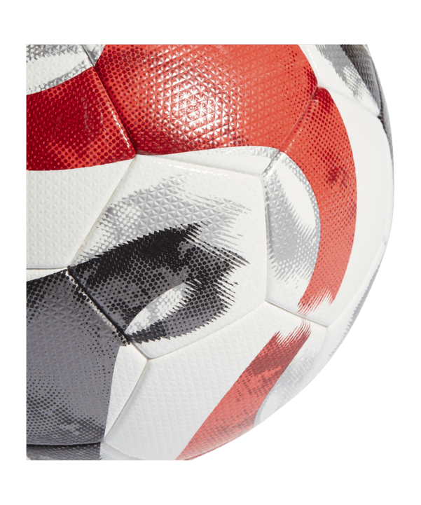 adidas Tiro Pro Spielball Weiss Schwarz Orange - weiss