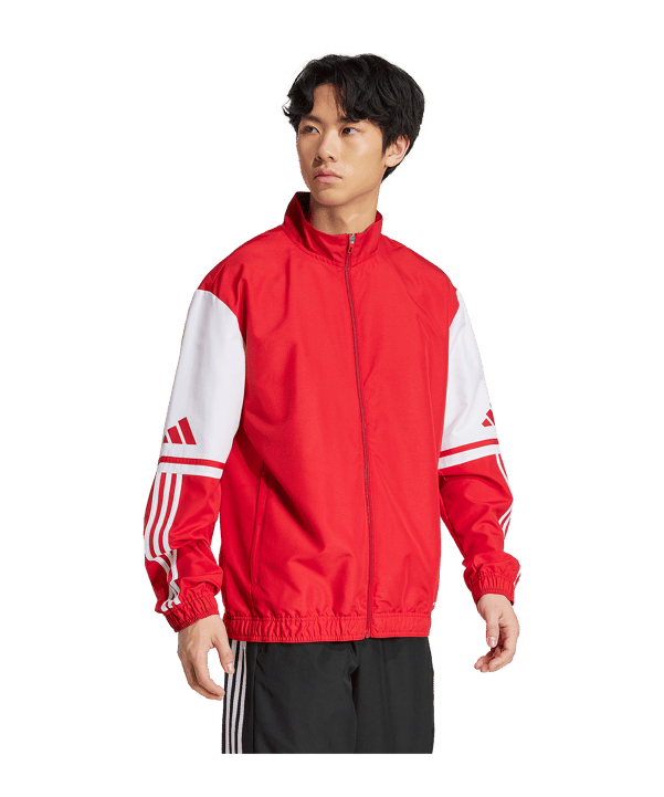 adidas Präsentationsjacke Rot - rot