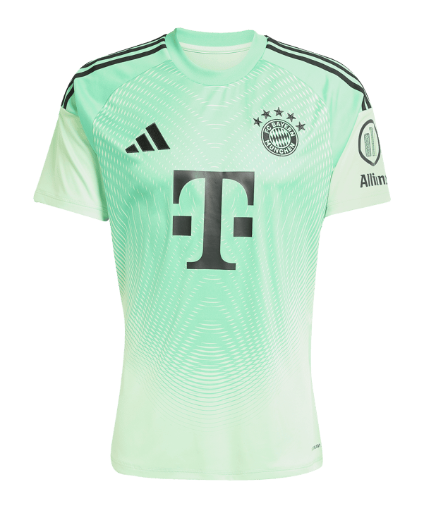 adidas FC Bayern München Torwarttrikot 2025/2026 Grün - gruen