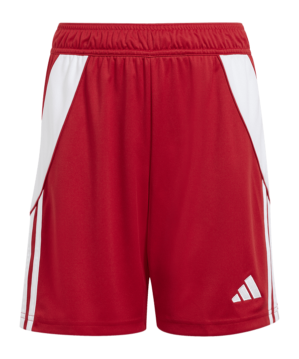 adidas Tiro 24 Short Kids Rot Weiss