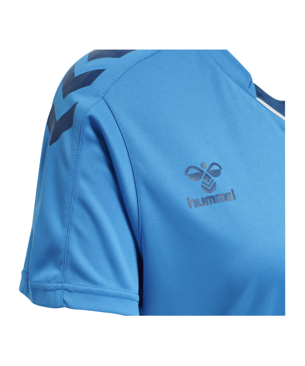 Hummel hmlCORE XK Poly Trikot Damen Blau F8729 - blau