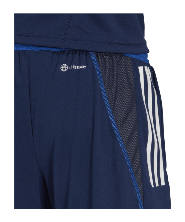 adidas Tiro 23 Competition Trainingsshort Blau - dunkelblau