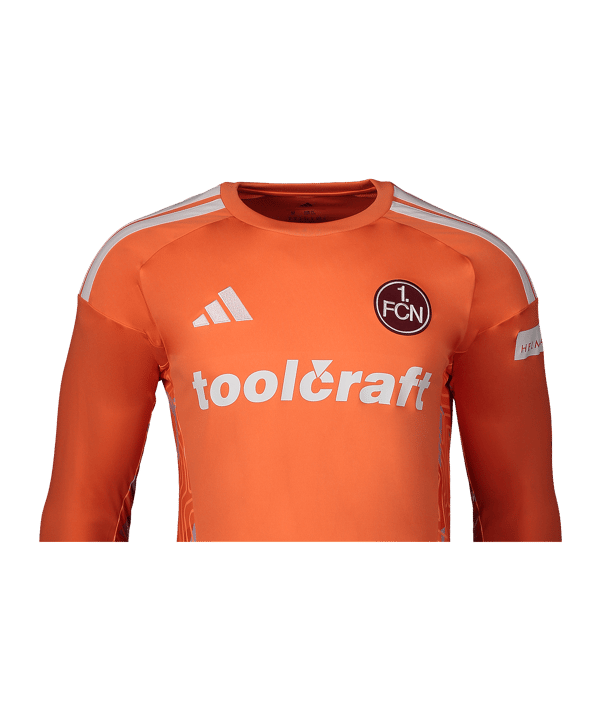 adidas 1. FC Nürnberg Torwarttrikot 2026/2027 Orange - orange