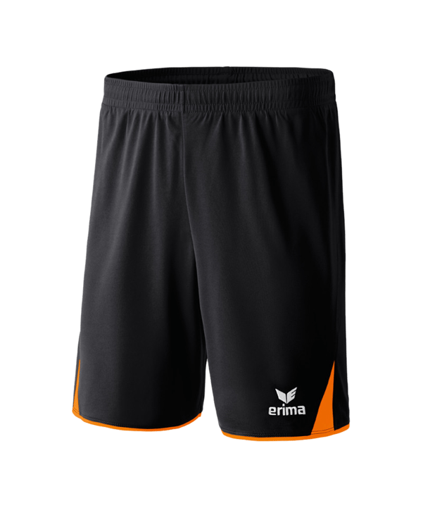 Erima 5-Cubes Short Schwarz Orange