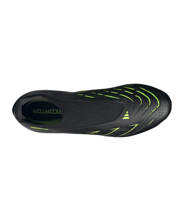 adidas Predator League LL FG/MG Electric Stealth Schwarz - schwarz