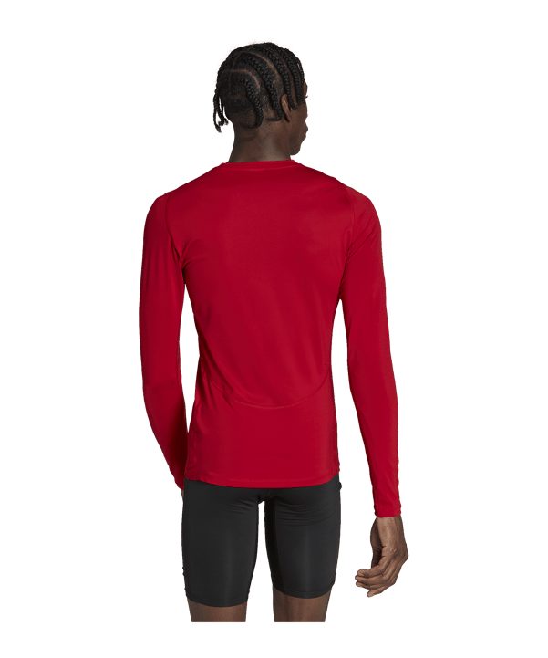 adidas Techfit Aeroready Sweatshirt Rot - rot