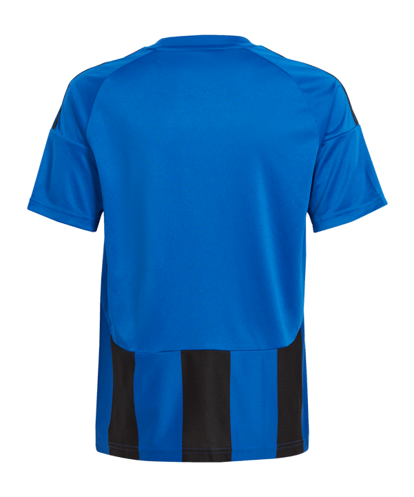 adidas Striped 24 Trikot Kids Blau Schwarz | - blau