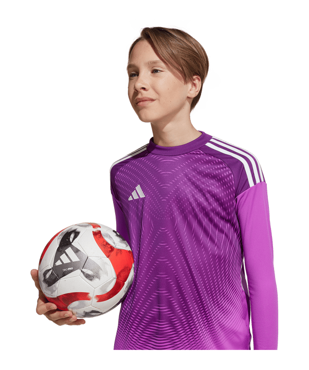 adidas Tiro 25 Competition Torwarttrikot Kids Lila - lila