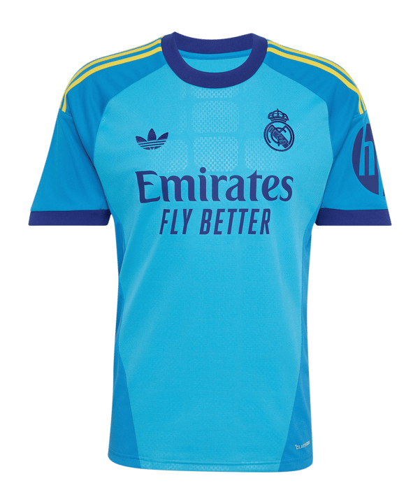 adidas Real Madrid Torwarttrikot 3rd 2026/2027 Blau - blau