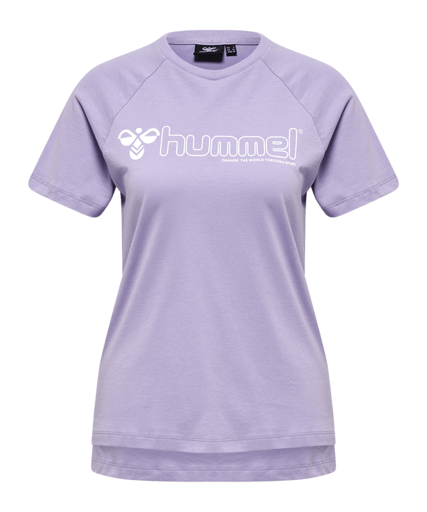 Hummel hmlNONI 2.0 T-Shirt Damen Lila F3306 