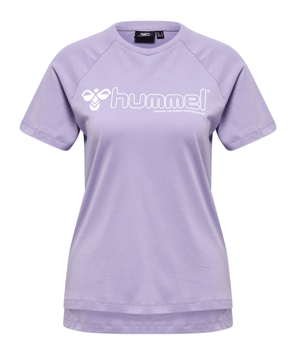Hummel hmlNONI 2.0 T-Shirt Damen Lila F3306 