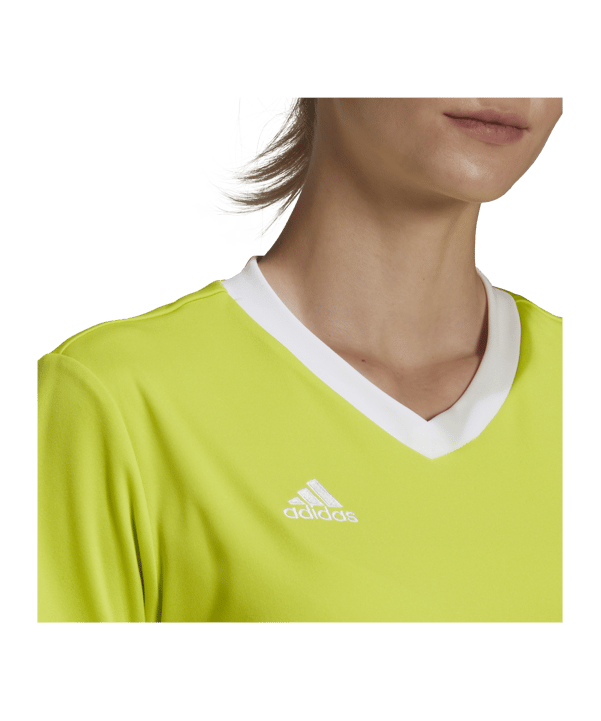 adidas Entrada 22 Trikot Damen Grün Weiss - gruen