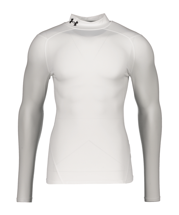 Under Armour CG Compression Mock langarm F100 - weiss