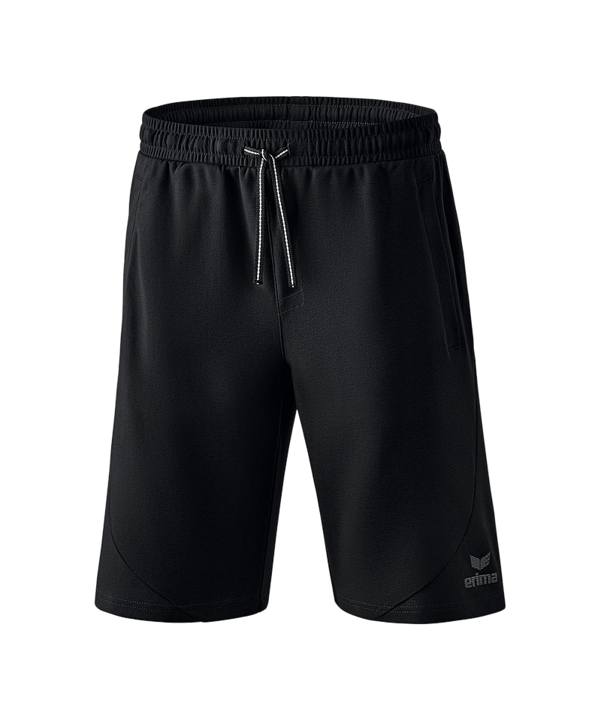 Erima Essential Sweathose Short Schwarz