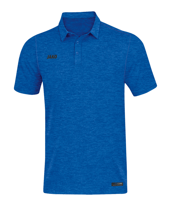 JAKO Premium Basics Poloshirt Blau F04