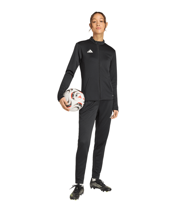 adidas Entrada 26 Trainingsjacke Damen Schwarz - schwarz