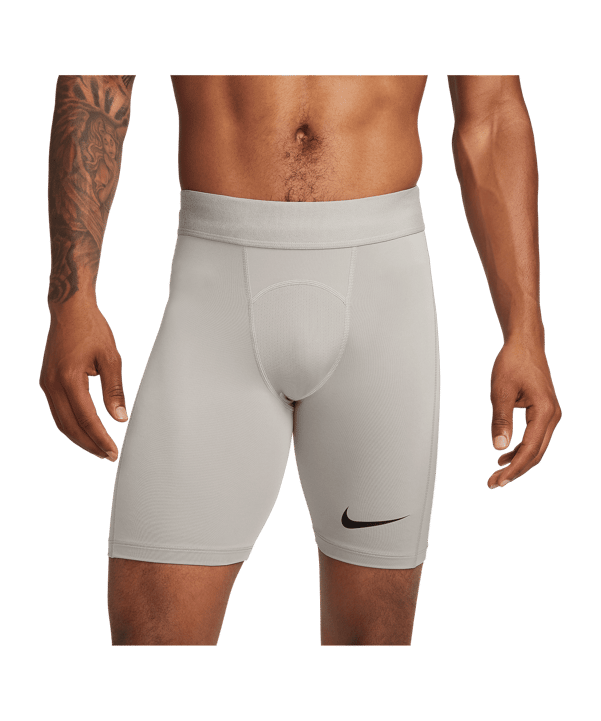 Nike Pro Strike Short Grau Schwarz F052 - schwarz