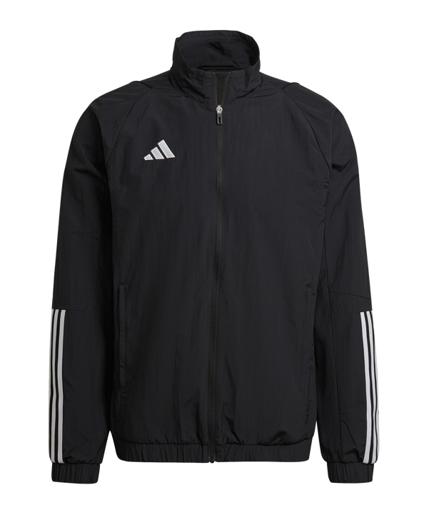 adidas Tiro 23 Präsentationsjacke Schwarz - schwarz