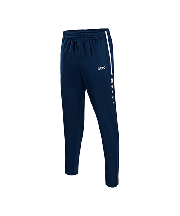 JAKO Active Trainingshose Blau Weiss F09 - blau
