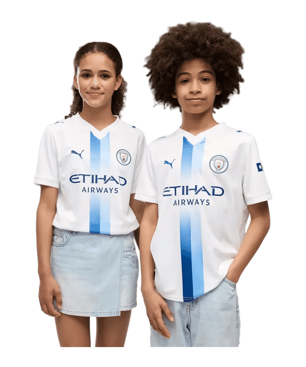 PUMA Manchester City Replica Trikot 3rd 2026/2027 Kids Weiß F06 - weiss